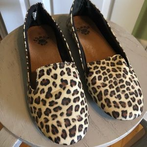 Cheetah print flats